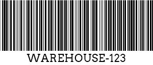 Kood 39 barcode example